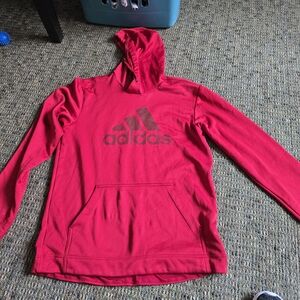 adidas Hot Pink Logo Hoodie